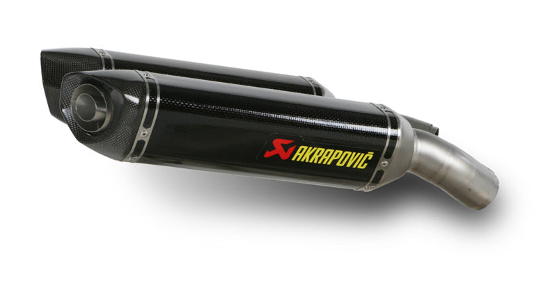 Akrapovic Slip-On Line (Carbon) Open Exhaust System For 2007-2008