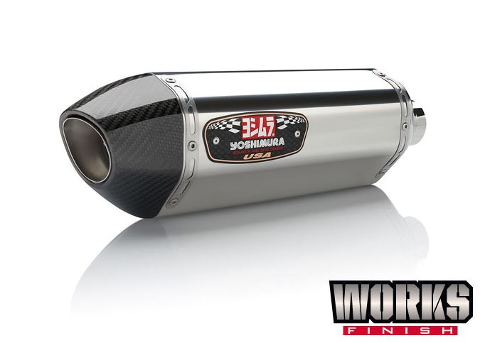 Yoshimura Race R77 Work Finish Full Exhaust '14-'20 Yamaha FZ-09/MT-09, '16-'18 XSR 900