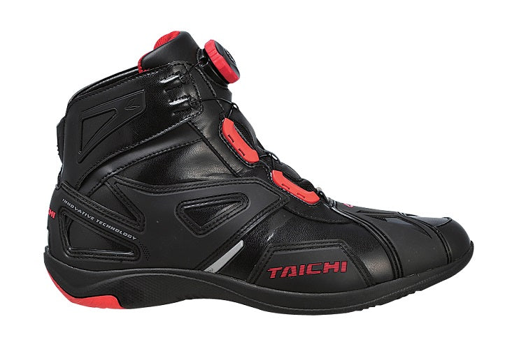 RS Taichi RSS007 Delta BOA Riding Shoes Black/Red | Motostarz Canada