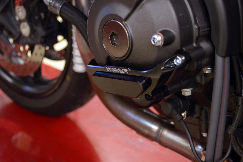 WoodCraft Stator Cover Protector '17-'20 Yamaha FZ-10/MT-10