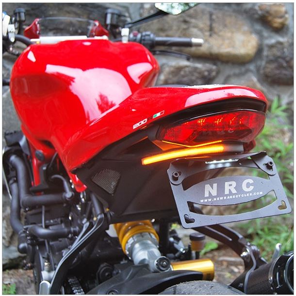 New Rage Cycles Standard Fender Eliminator Kit for 2016+ Ducati Monster 1200 R