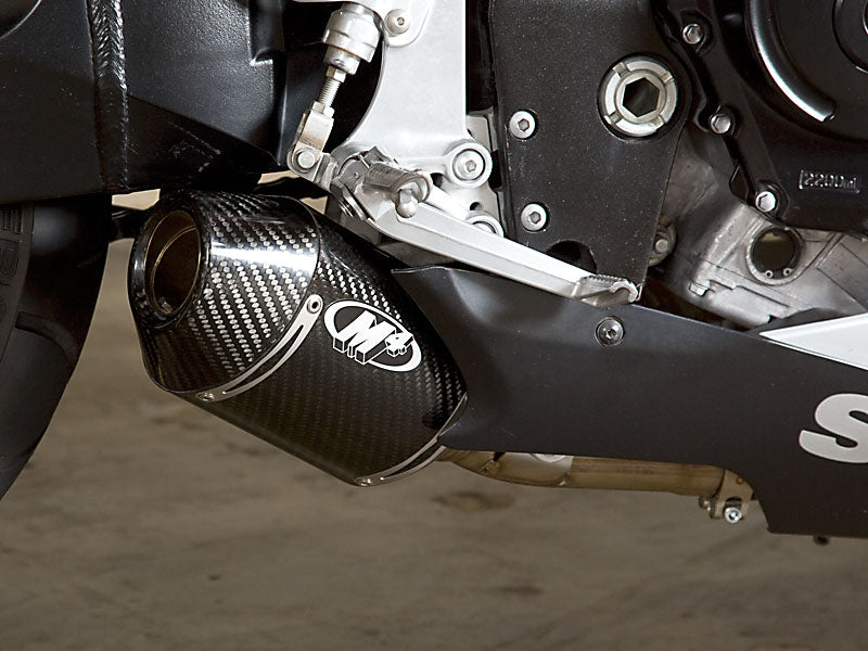 M4 Street Slayer Carbon Slip-on Exhaust System 2006-2007 Suzuki GSXR 600/750