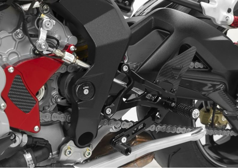 CNC Racing Adjustable Rearsets for MV Agusta F3 675/800, Brutale Dragster 800/RR | PE226B