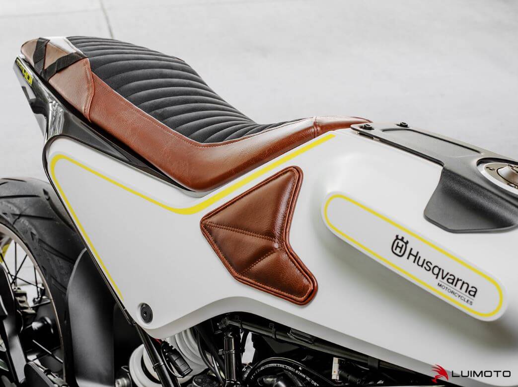 Luimoto Seat Covers for Husqvarna Vitpilen 401, Svartpilen 401 at Motostarz Canada