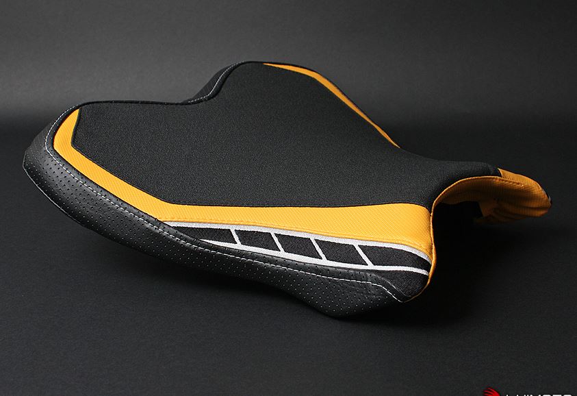 LuiMoto Seat Covers for Yamaha R3, R6, FZ6, FZ6R, Fz-07/MT-07, FZ-09/MT-09, FJ-09, FZ8, XSR900, XSR700, SCR950