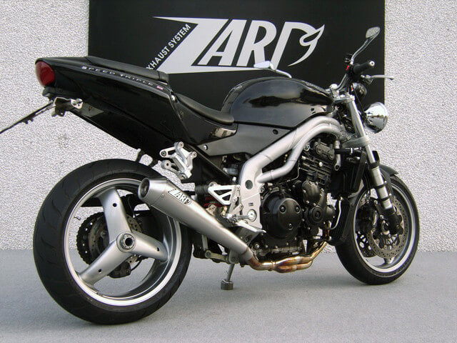 ZARD Racing Slip-On Exhaust '02-'04 Triumph Speed Triple 955