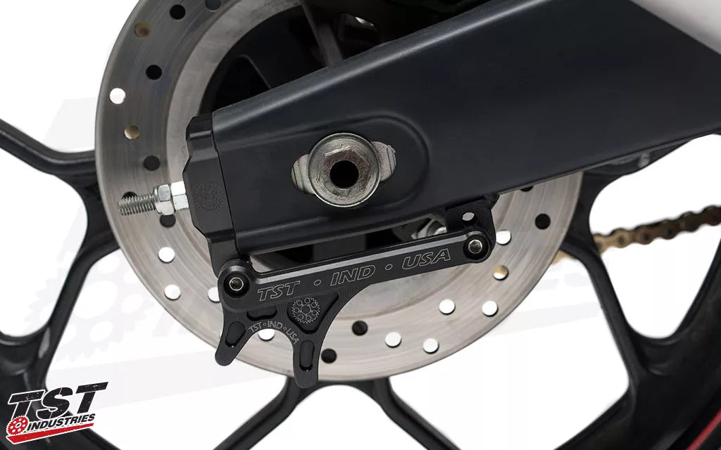 TST Industries Captive Chain Adjuster & GP Lifter 15-26 Yamaha YZF-R3, 20-26 MT-03