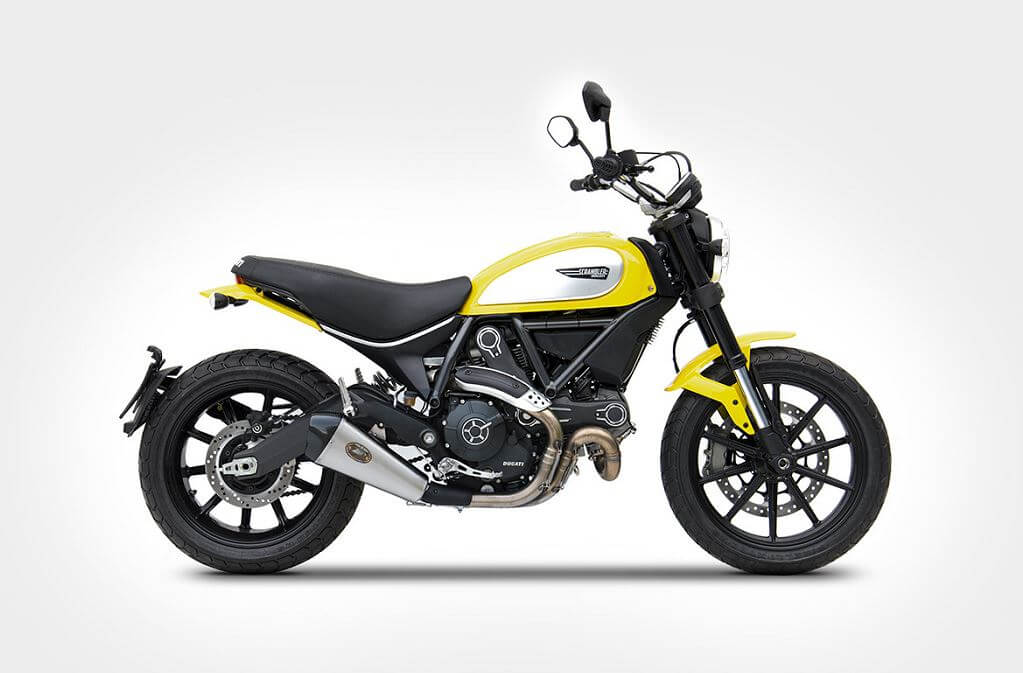 Zard Racing Slip-On Exhaust '15-'19 Ducati Scrambler 800
