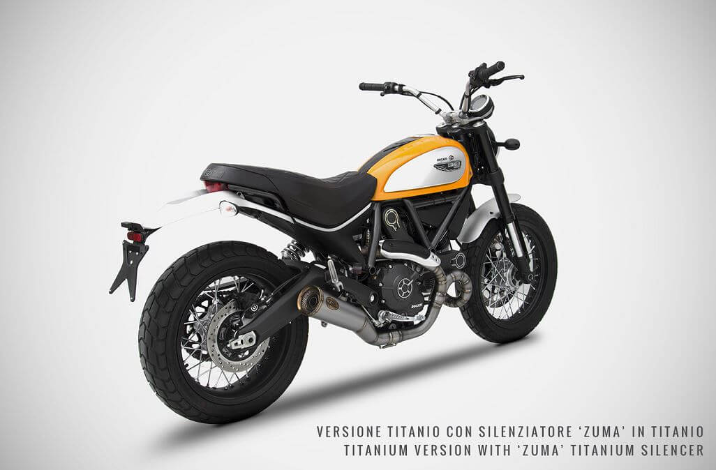 Zard Exhaust Headers '15-'19 Ducati Scrambler 800
