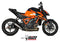 MIVV X-M5 Titanium Slip-On Exhaust '20-'23 KTM 1290 Superduke