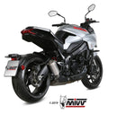 MIVV MK3 Stainless Steel Slip-On Exhaust '19-'23 Suzuki Katana