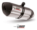 MIVV Suono Stainless Steel Slip-On Exhaust '19-'23 Suzuki Katana