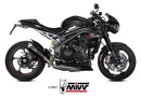 MIVV Delta Race Carbon Slip-On Exhaust '18-'20 Triumph Speed Triple 1050 R/S/RS