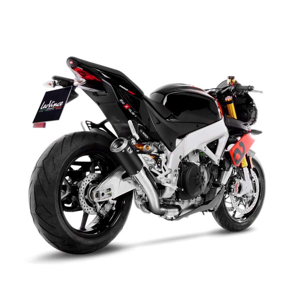 LeoVince LV Corsa Black Edition slip-on for the Aprilia Tuono V4