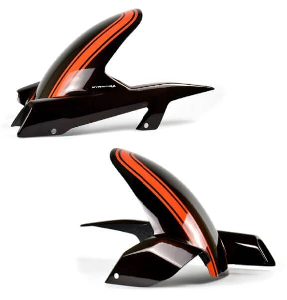 Pyramid Hugger '17-'20 Kawasaki Z900 RS | Candytone Brown/Orange