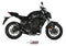 MIVV Delta Race Black Stainless Steel Full System Exhaust (Low) '14-'20 Yamaha MT/FZ-07