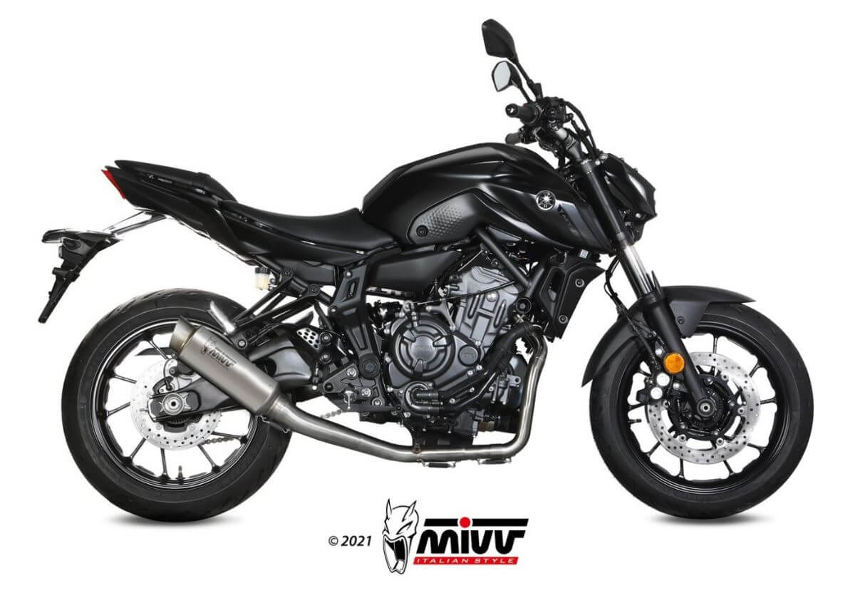 MIVV GP Pro Titanium Full System Exhaust '21-'23 Yamaha MT/FZ-07
