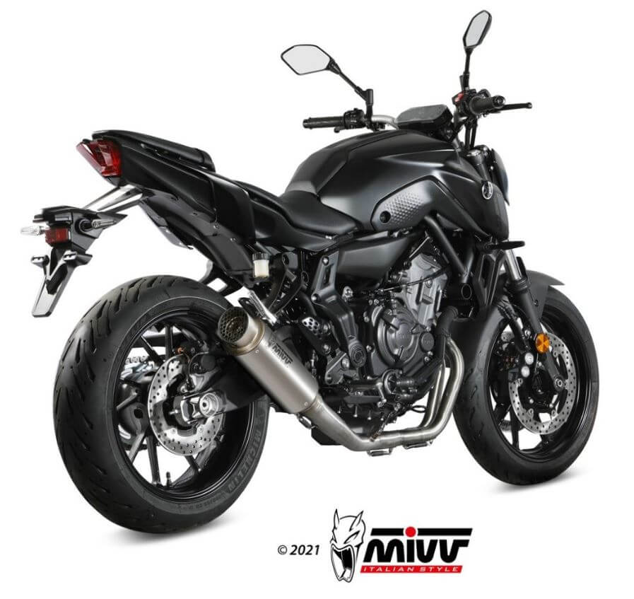 MIVV GP Pro Titanium Full System Exhaust '21-'23 Yamaha MT/FZ-07