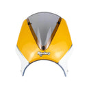 Pyramid Fly Screen Honda Monkey 125 '18-'20 | Banana Yellow/Ross White