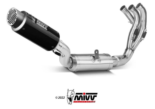 MIVV GP Pro Carbon Full System Exhaust '21-'23 Yamaha MT/FZ-09/SP