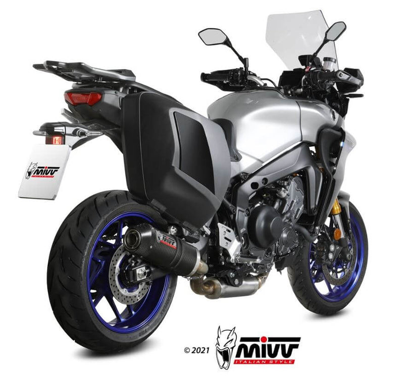 MIVV Oval Carbon Full System Exhaust '21-'23 Yamaha Tracer 9/GT