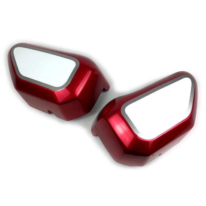 Pyramid Infill Panels Honda Monkey 125 '18-'23 | Pearl Nebula Red