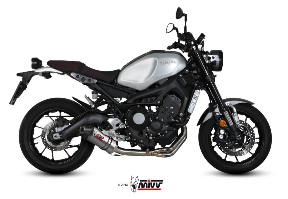 MIVV Oval Titanium Full System Exhaust '16-'20 Yamaha XSR 900