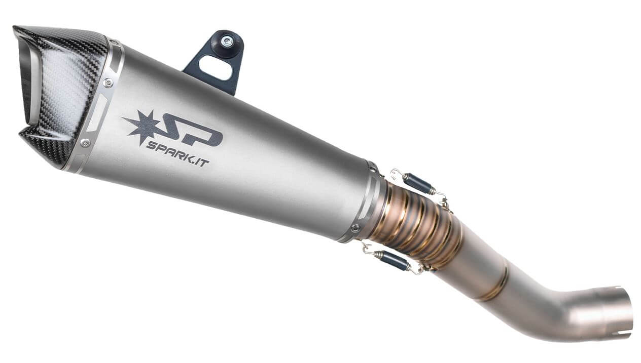 Spark KONIX EVO Titanium Slip-On Exhaust 21-23 Aprilia RSV4, Tuono V4 –  Motostarz Canada