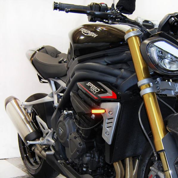 New Rage Cycles Front Turn Signals '21+ Triumph Speed Triple 1200 RS