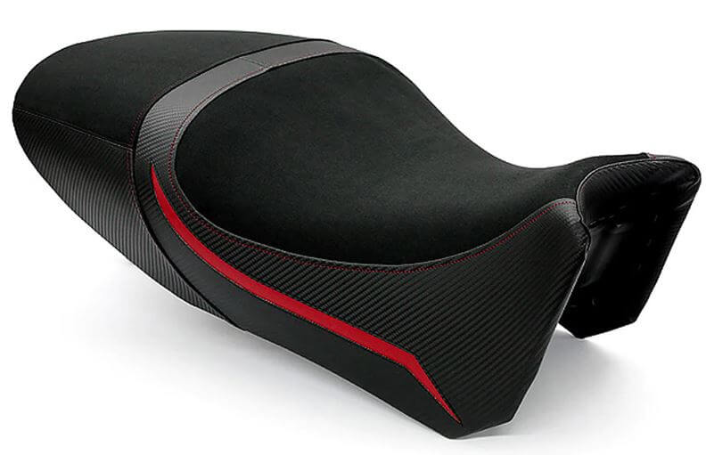 LuiMoto Team Italia Suede Touring Rider Seat Cover '11-'14 Ducati Diavel