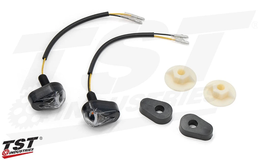 TST Industries LED Front Flushmount Turn Signals for Yamaha | FLY09