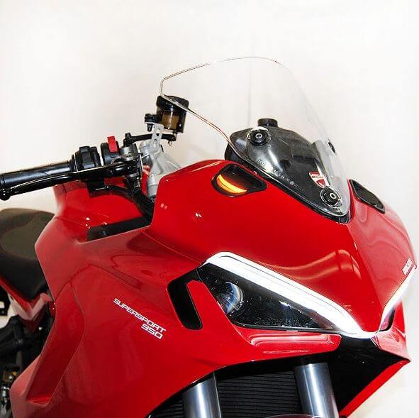 New Rage Cycles Mirror Block Off Turn Signals 2021-2024 Ducati SuperSp