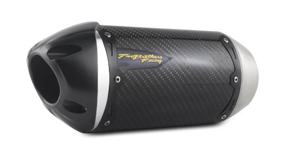 Two Brothers Racing S1R Carbon Slip-On Exhaust '11-'15 Kawasaki ZX10R