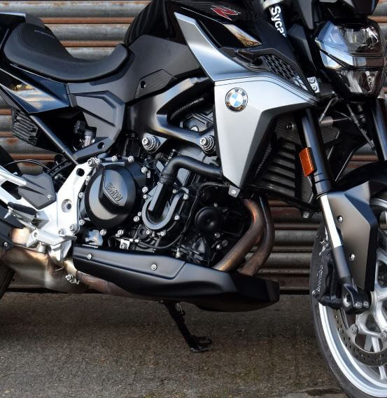 Pyramid Belly Pan '20-'23 BMW F900 R/XR | Matte Black – Motostarz Canada
