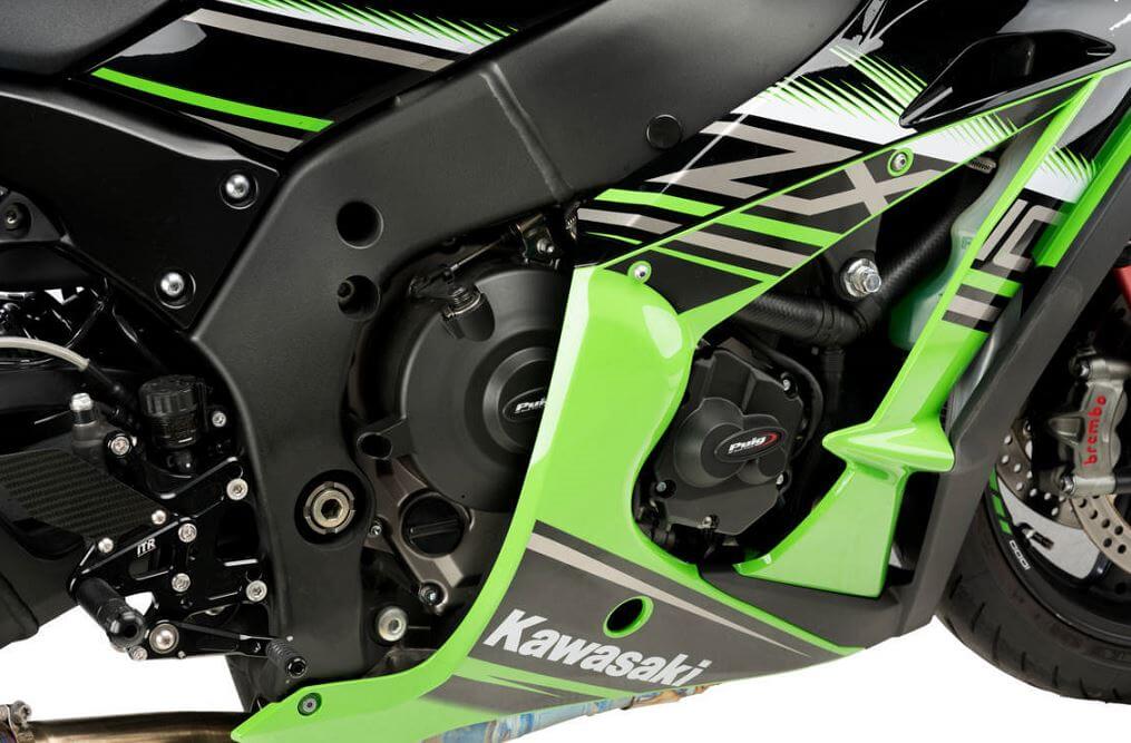 Puig Engine Protective Covers '11-'24 Kawasaki ZX-10R