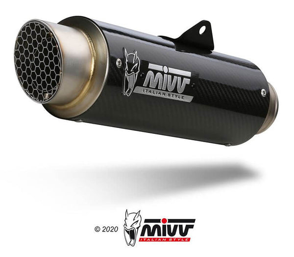 MIVV GP Pro Carbon Slip-On Exhaust '17-'21 Yamaha R6