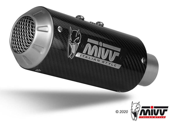 MIVV MK3 Carbon Slip-On Exhaust '17-'21 Yamaha R6