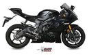 MIVV Suono Black Stainless Steel Slip-On Exhaust '17-'21 Yamaha R6