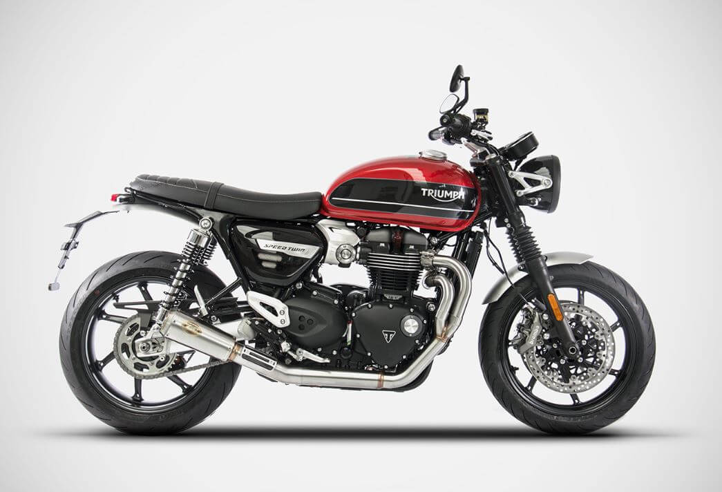 ZARD 2>1 Stainless Steel SP Full Exhaust '19-'23 Triumph Speed Twin 1200