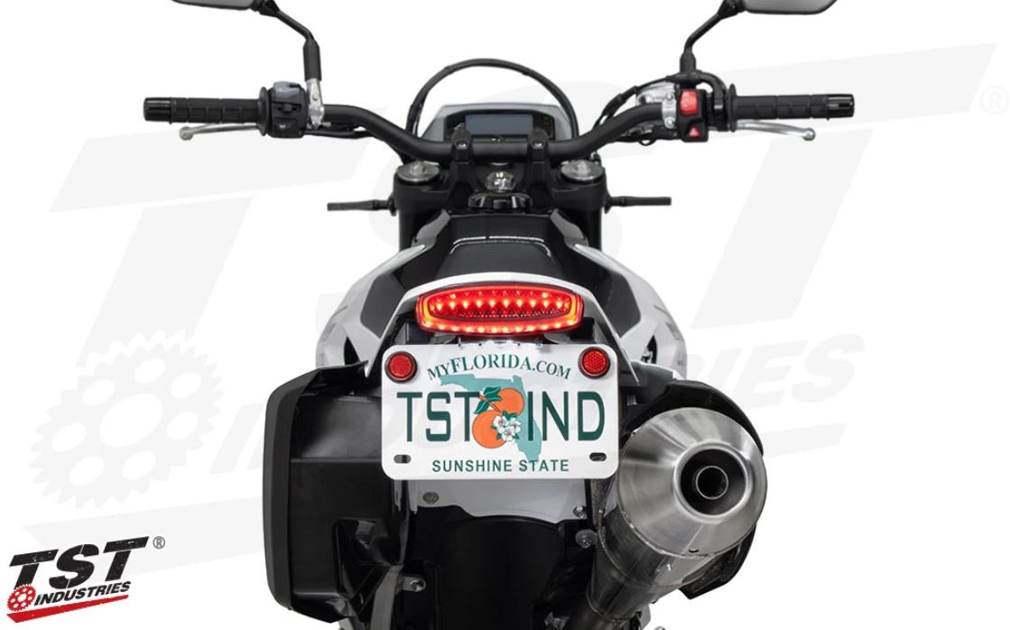 TST Integrated Tail Light + Fender Eliminator 2025 Suzuki DR-Z4S/DR-Z4SM