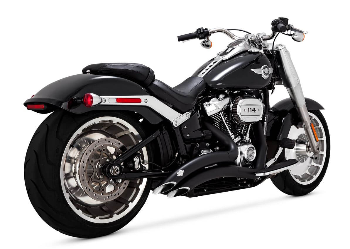 Vance & Hines Big Radius 2-into-2 Full Exhaust System for Harley