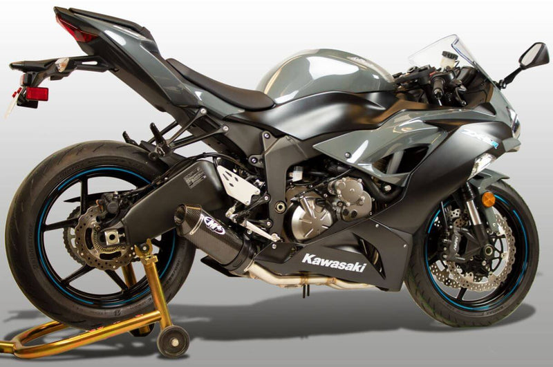 Buy M4 Street Slayer Carbon Full Exhaust '09-'24 Kawasaki ZX6R 