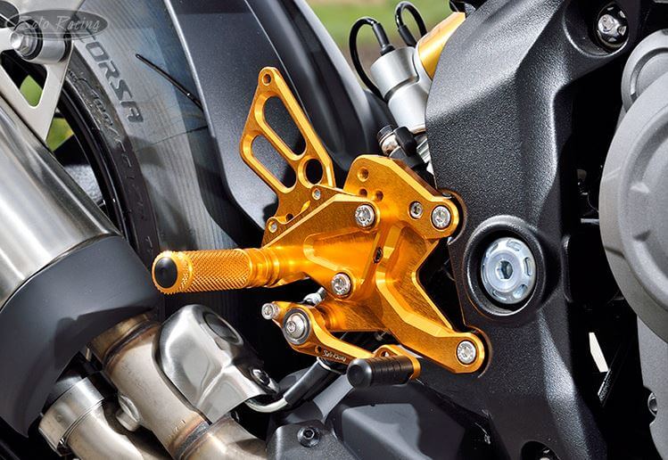 Sato Racing Adjustable Rearsets '22- Triumph Speed Triple 1200 RR