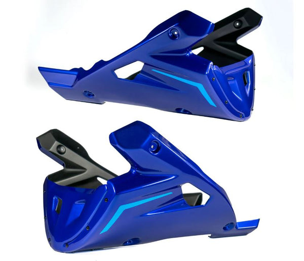 Pyramid Belly Pan 21-25 Yamaha MT-09 | Yamaha Blue