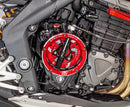 DBK Special Parts 3D-EVO Clear Clutch Cover  '21-'23 Triumph Speed Triple RR/RS
