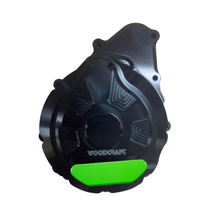 WoodCraft LHS Engine Cover Protector (Stator) '23-'24 Kawasaki ZX-4RR