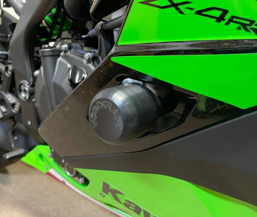 Woodcraft Frame Slider Kit '23- Kawasaki ZX-4RR