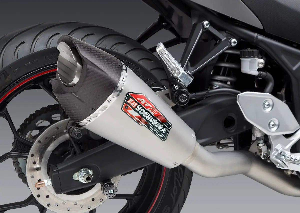 Yoshimura Race AT2 Stainless Full Exhaust 15-25 Yamaha YZF R3