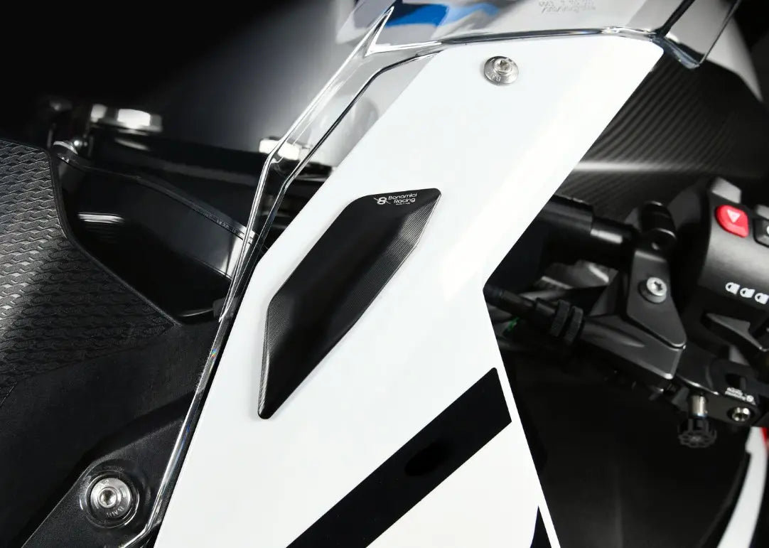 Bonamici Mirror Block Off Plates 19-25 BMW S1000RR, 21-22 M1000RR