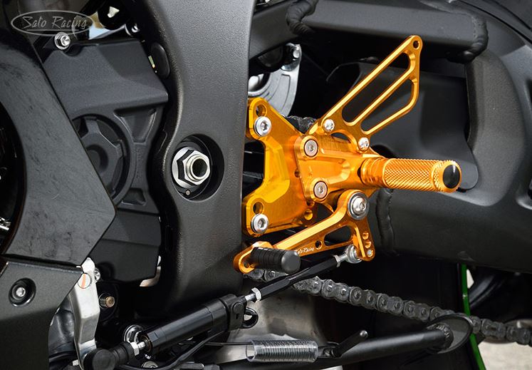 Sato Racing Adjustable Rearsets '21-'22 Kawasaki ZX-10R